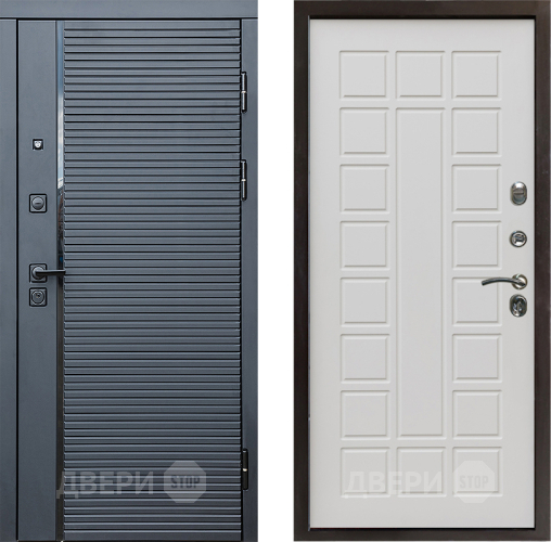 Входная металлическая Дверь Престиж Черная Линия Престиж Бежевый мат в Бронницах