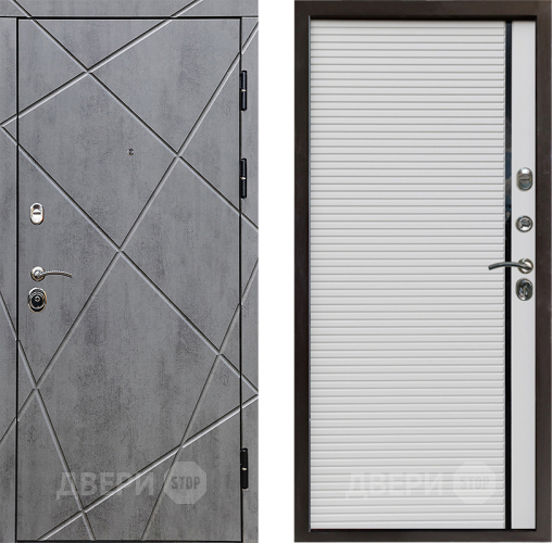 Дверь Престиж Лучи Porte Белый в Бронницах