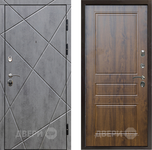 Входная металлическая Дверь Престиж Лучи Классика Дуб в Бронницах