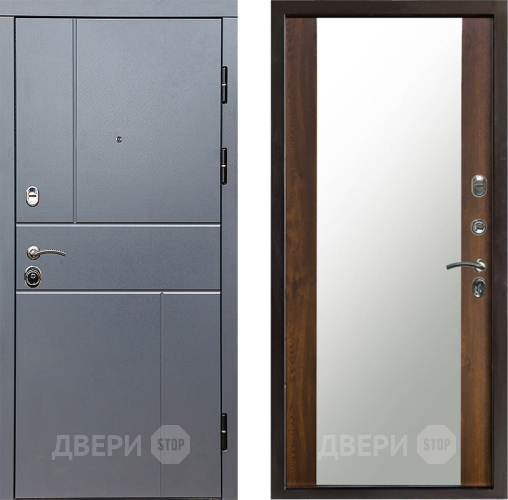 Дверь Престиж Горизонт Грэй Зеркало Дуб в Бронницах