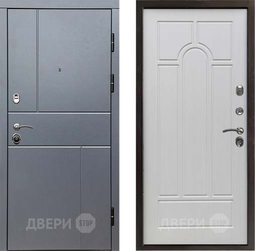 Дверь Престиж Горизонт Грэй Арка Лиственница белая в Бронницах