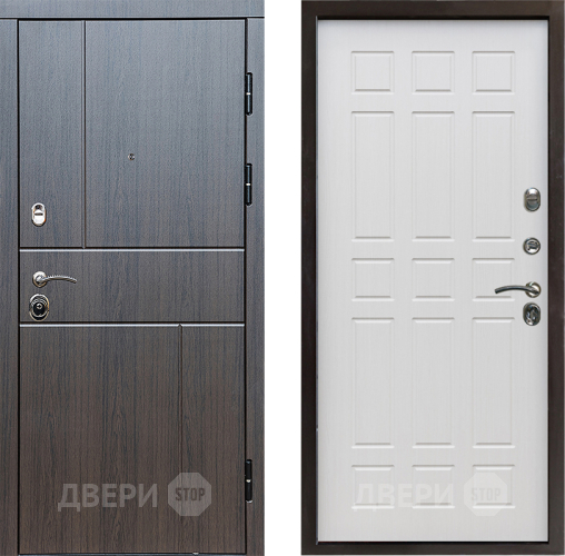 Входная металлическая Дверь Престиж Горизонт Венге Спарта Лиственница белая в Бронницах