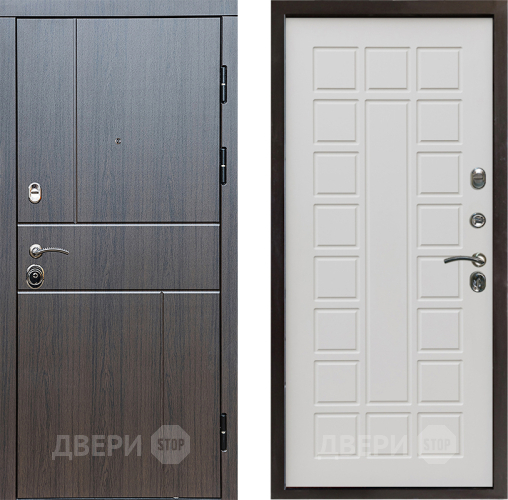 Входная металлическая Дверь Престиж Горизонт Венге Престиж Бежевый мат в Бронницах