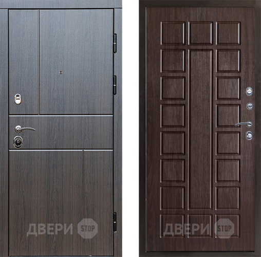 Входная металлическая Дверь Престиж Горизонт Венге Престиж Венге в Бронницах