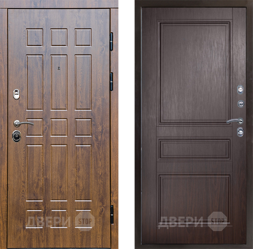 Входная металлическая Дверь Престиж Стандарт Классика Венге в Бронницах