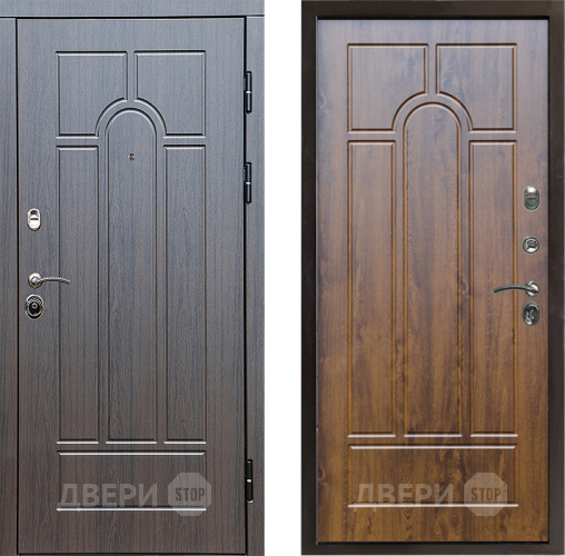 Входная металлическая Дверь Престиж Арка Арка Дуб в Бронницах