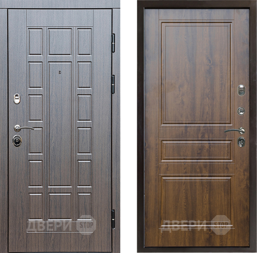 Входная металлическая Дверь Престиж Престиж Классика Дуб в Бронницах