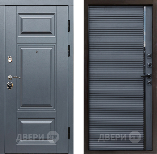 Входная металлическая Дверь Престиж Премиум Porte Черный кварц в Бронницах