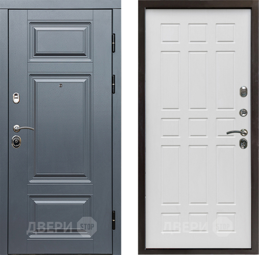 Входная металлическая Дверь Престиж Премиум Спарта Белое дерево в Бронницах