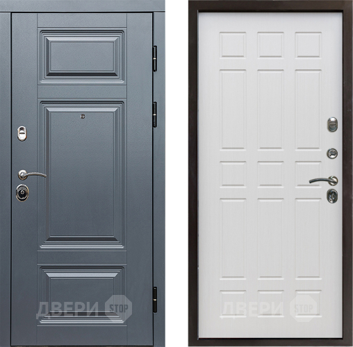 Входная металлическая Дверь Престиж Премиум Спарта Лиственница белая в Бронницах