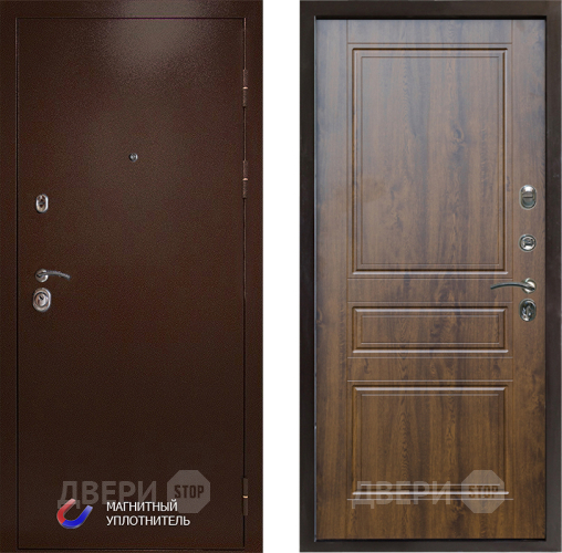 Дверь Престиж Медь Классика Дуб в Бронницах