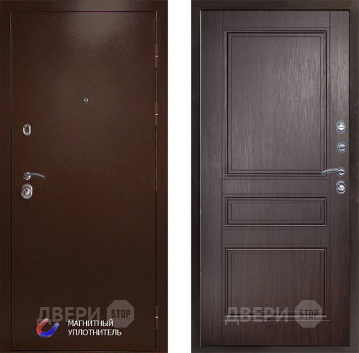 Дверь Престиж Медь Классика Венге в Бронницах