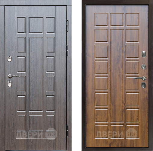 Входная металлическая Дверь Престиж TERMO с терморазрывом Престиж Престиж Дуб в Бронницах