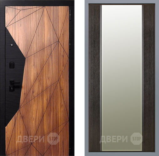 Дверь Заводские двери Морра Зеркало Макси Венге в Бронницах