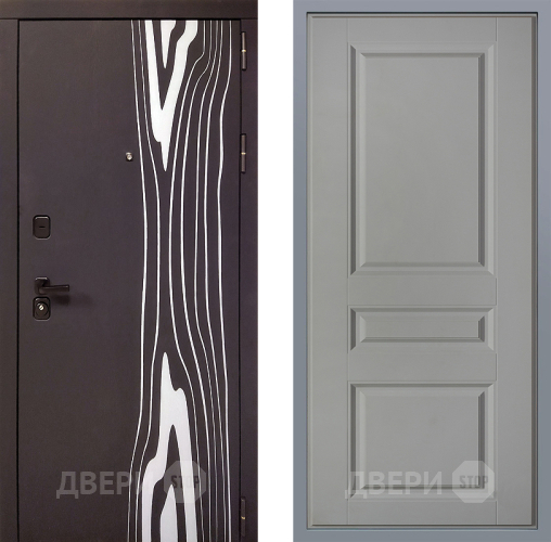 Дверь Заводские двери Леванте Стокгольм Грей софт в Бронницах