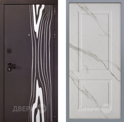 Дверь Заводские двери Леванте Доррен Мрамор белый в Бронницах