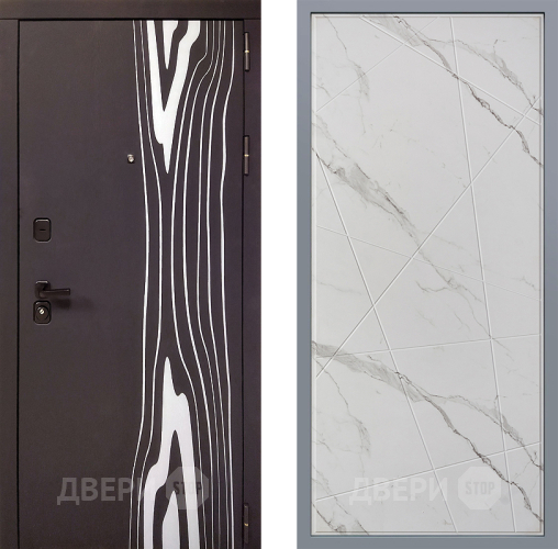 Дверь Заводские двери Леванте Флитта Мрамор белый в Бронницах