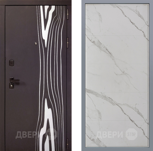 Дверь Заводские двери Леванте Тривия Мрамор белый в Бронницах