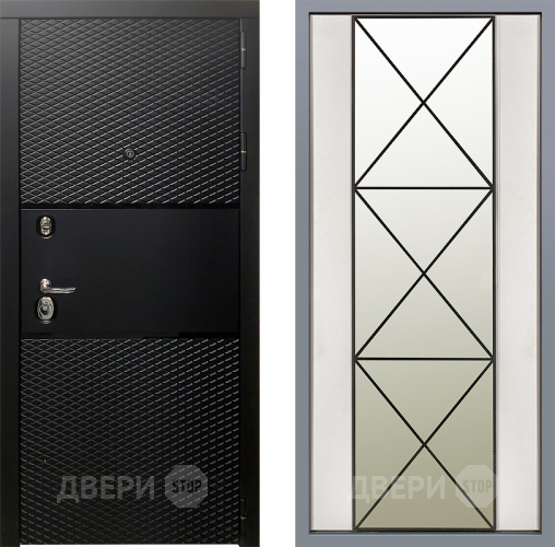 Дверь Заводские двери Тефлон Зеркало Перфекто Структурное дерево в Бронницах