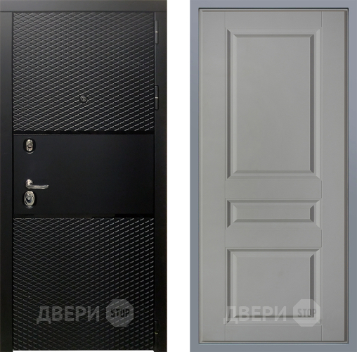 Дверь Заводские двери Тефлон Стокгольм Грей софт в Бронницах