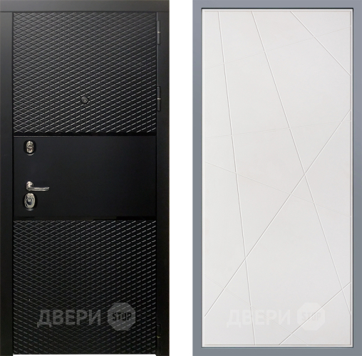 Дверь Заводские двери Тефлон Флитта Белый софт в Бронницах