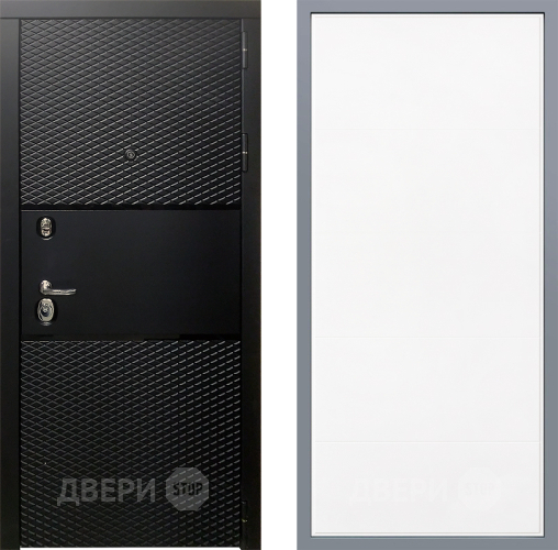 Дверь Заводские двери Тефлон Тривия Белый софт в Бронницах