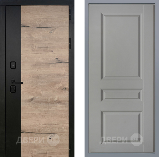 Дверь Заводские двери Ларте Стокгольм Грей софт в Бронницах