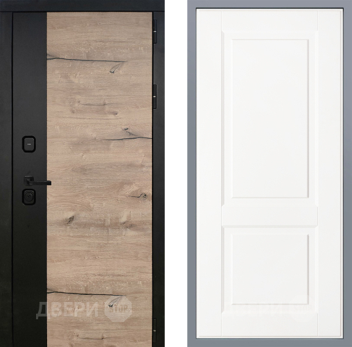 Дверь Заводские двери Ларте Доррен Белый софт в Бронницах