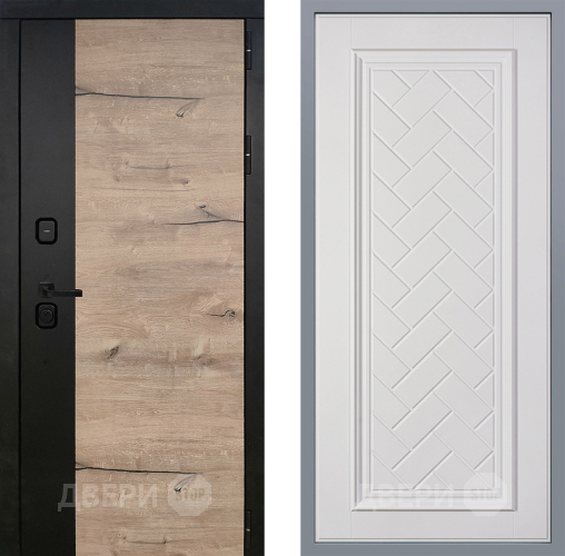 Дверь Заводские двери Ларте Упра Белый софт в Бронницах