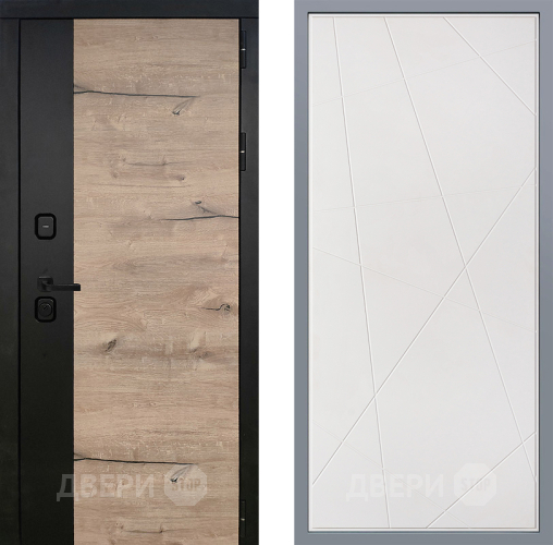 Дверь Заводские двери Ларте Флитта Белый софт в Бронницах