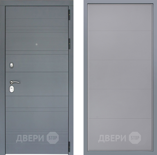 Дверь Заводские двери Лира Софт графит Тривия Грей софт в Бронницах