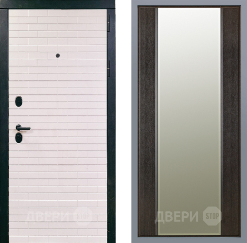 Дверь Заводские двери Сохо Зеркало Макси Венге в Бронницах