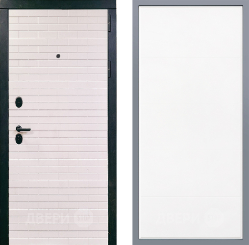 Дверь Заводские двери Сохо Тривия Белый софт в Бронницах