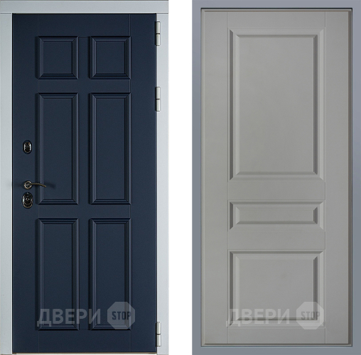 Дверь Заводские двери Стокгольм Стокгольм Грей софт в Бронницах