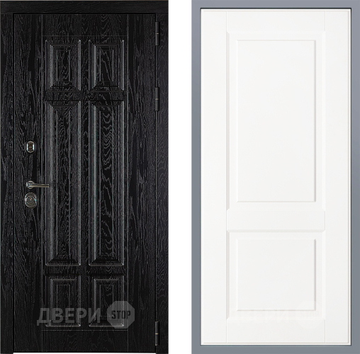 Дверь Заводские двери Мюнхен Доррен Белый софт в Бронницах