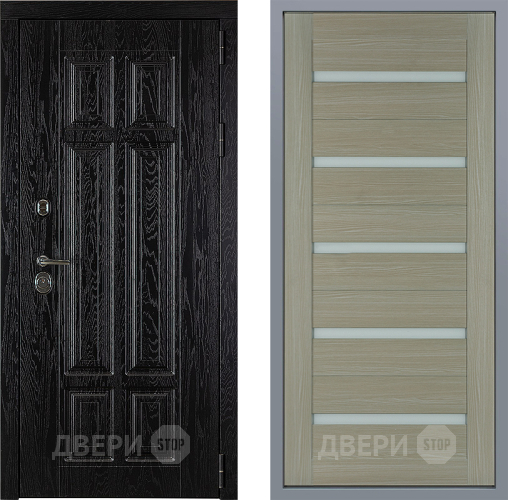 Дверь Заводские двери Мюнхен СБ-1 Капучино в Бронницах