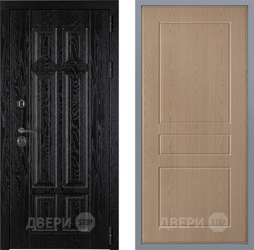 Дверь Заводские двери Мюнхен К-2 Беленый дуб в Бронницах