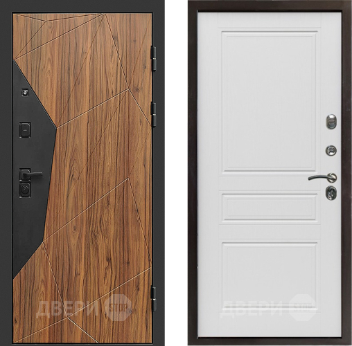 Входная металлическая Дверь Престиж Avangard Классика Лиственница белая в Бронницах