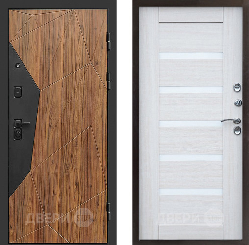 Дверь Престиж Avangard Царга Лиственница белая в Бронницах