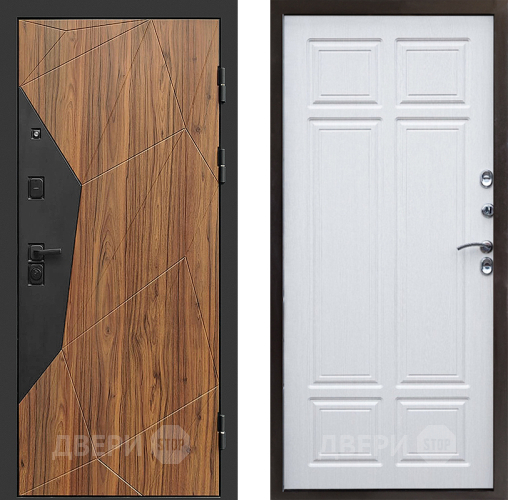 Входная металлическая Дверь Престиж Avangard Премиум Лиственница белая в Бронницах