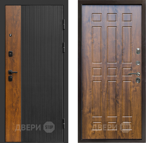 Входная металлическая Дверь Престиж Prestizh Спарта Дуб в Бронницах