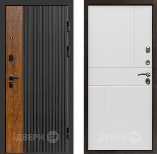 Дверь Престиж Prestizh Горизонт Бетон белый в Бронницах