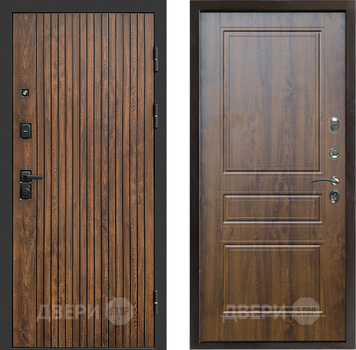 Входная металлическая Дверь Престиж Tvist Классика Дуб в Бронницах