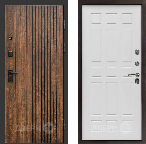 Входная металлическая Дверь Престиж Tvist Спарта Белое дерево в Бронницах