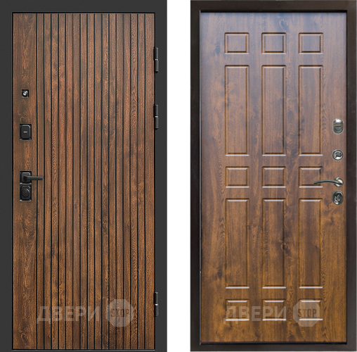 Входная металлическая Дверь Престиж Tvist Спарта Дуб в Бронницах