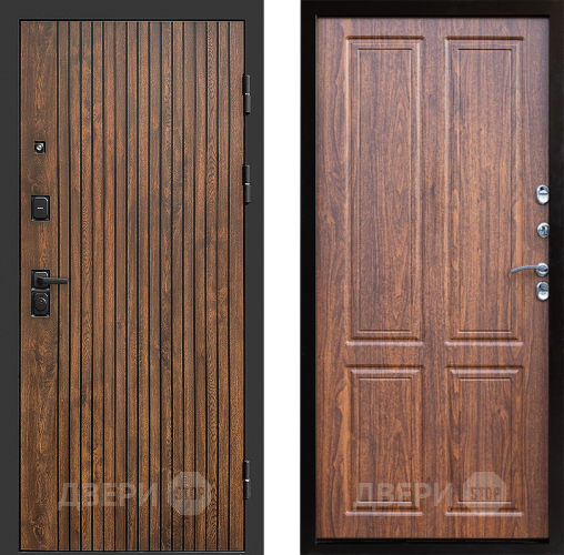 Входная металлическая Дверь Престиж Tvist Премиум Орех светлый в Бронницах