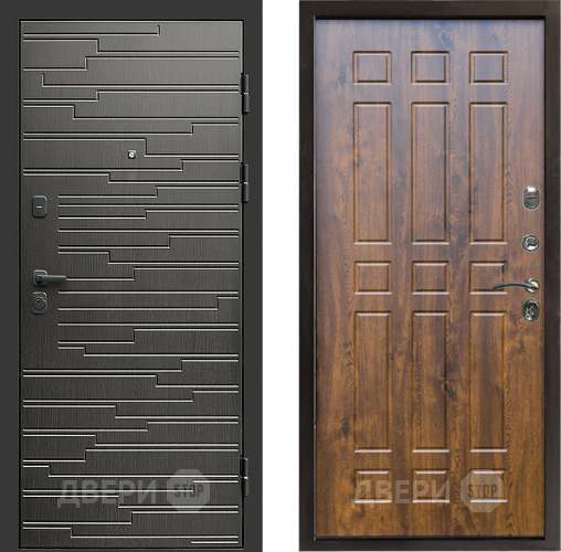 Входная металлическая Дверь Престиж Rivera Спарта Дуб в Бронницах