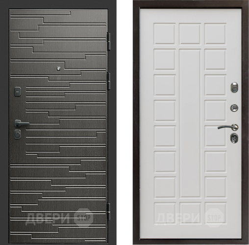 Входная металлическая Дверь Престиж Rivera Престиж Бежевый мат в Бронницах