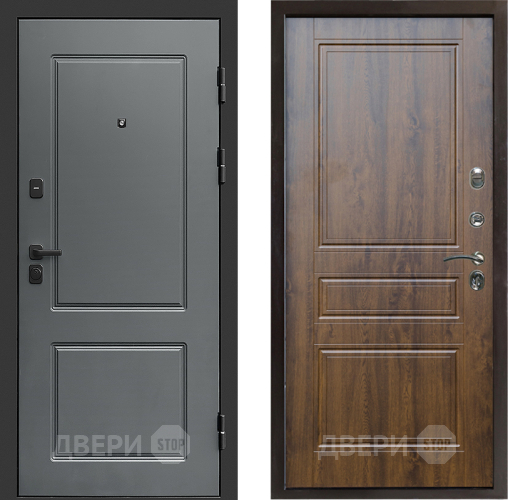 Входная металлическая Дверь Престиж Verona Классика Дуб в Бронницах