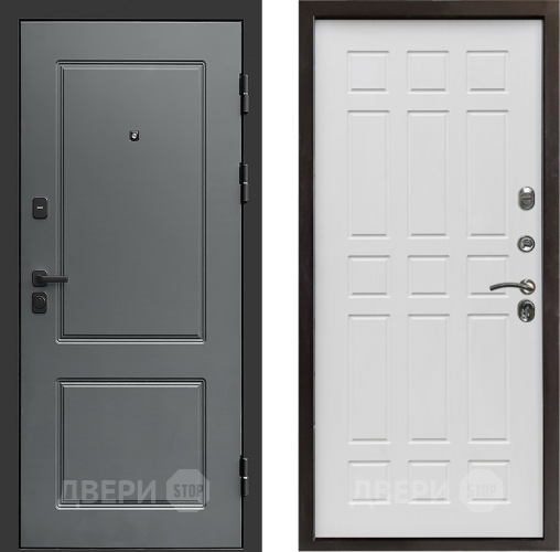 Входная металлическая Дверь Престиж Verona Спарта Белое дерево в Бронницах
